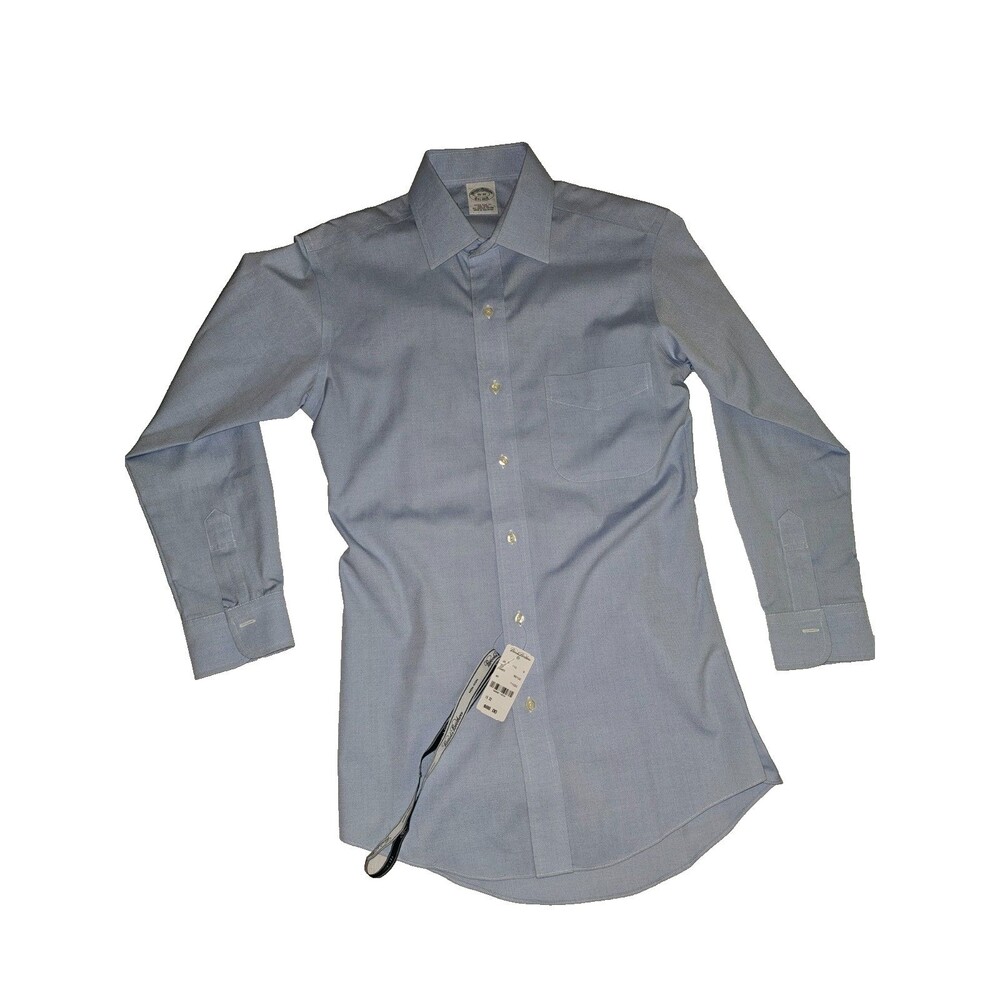 Brooks Brothers Light Blue Mens Dress Shirt